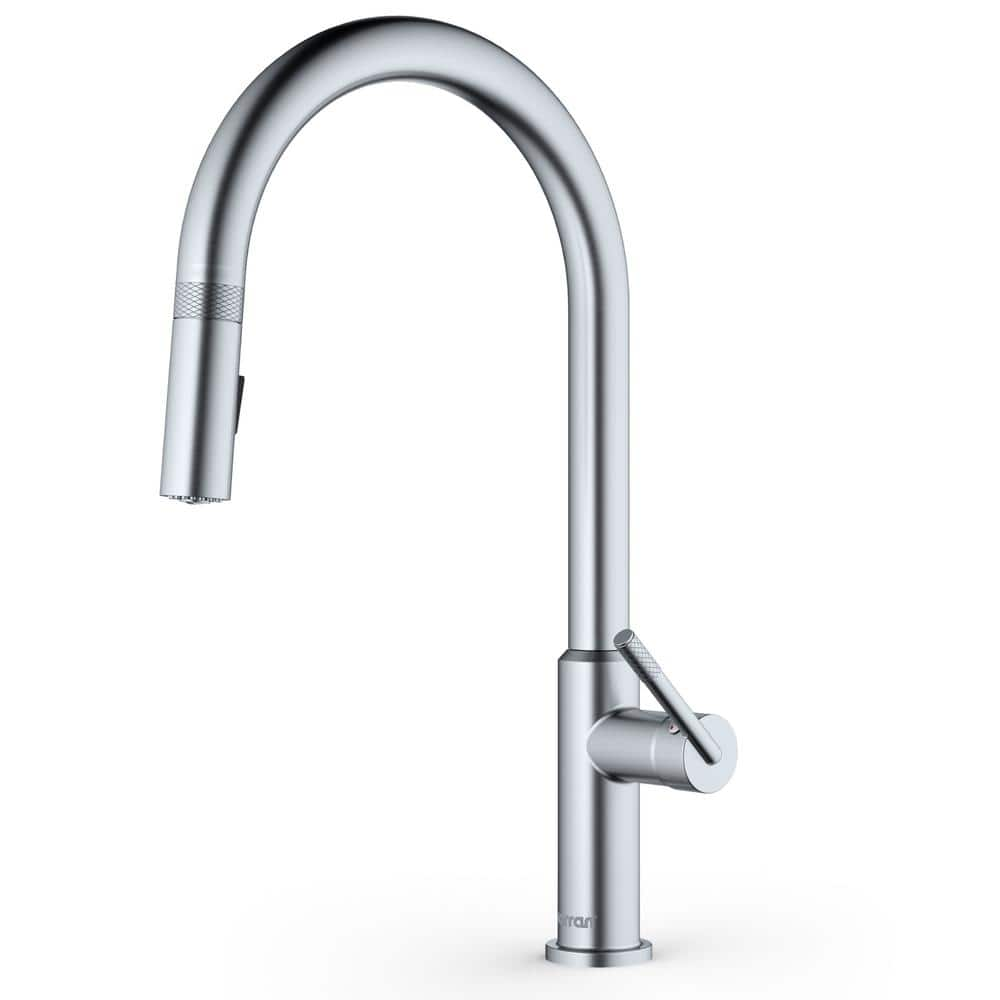 Karran Lagrange Single Handle Pull Down Sprayer Kitchen Faucet in ...