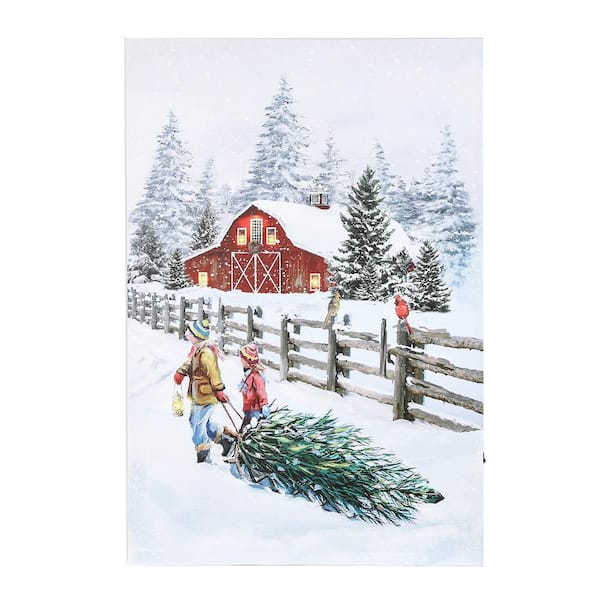 Traditional Nostalgic Christmas Tree - The Home Depot