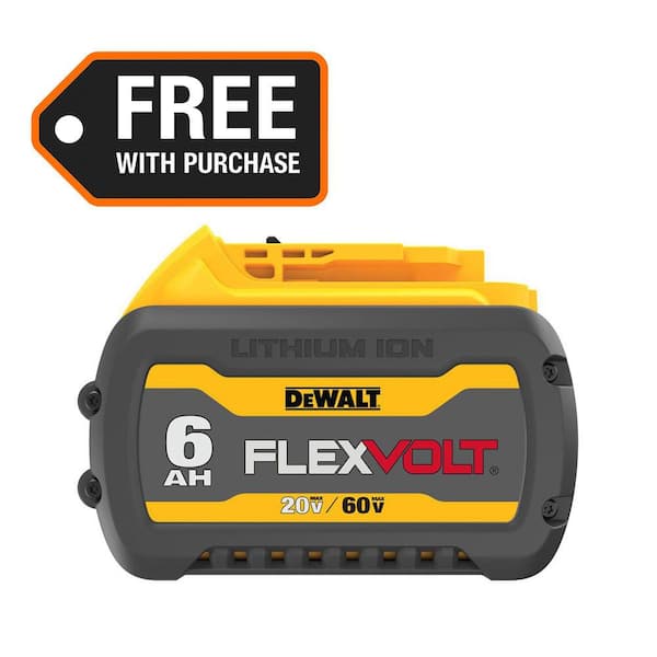 FLEXVOLT 20V/60V MAX Lithium-Ion 6.0Ah Battery Pack