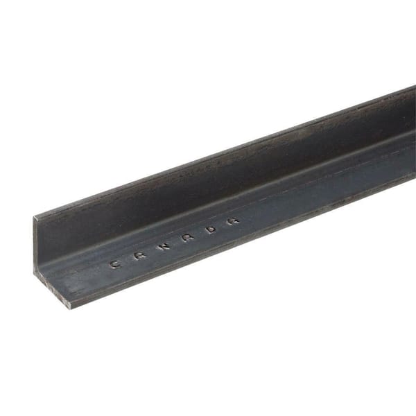 3/4 in. x 4 ft. - 1/8 in. Thick Plain Steel Angle