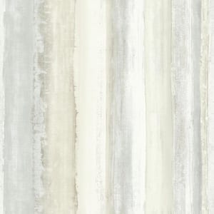 Watercolor Stripe Peel and Stick Wallpaper (Covers 28.18 sq. ft.)