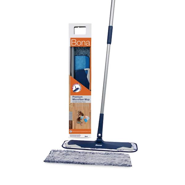 BONA Premium Microfiber Hard Surface Mop Duster Washable Pad Dirt Cleaner Mop 