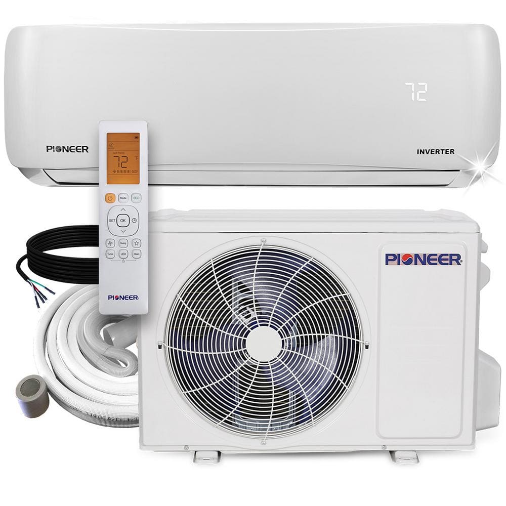 Inverter++ ENERGY STAR 9000 BTU 3/4-Ton Ductless Mini Split 21.5 SEER Wall-Mounted Air Conditioner w/ Heat Pump 115-Volt price history on PriceWatchPro