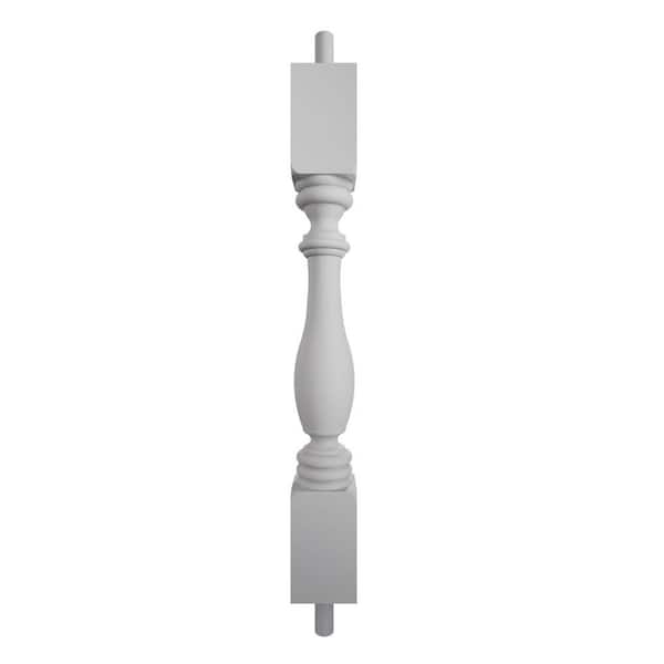 Endurathane 500 Series 20 in. H x 2.5 in. W White Resin Stair Baluster