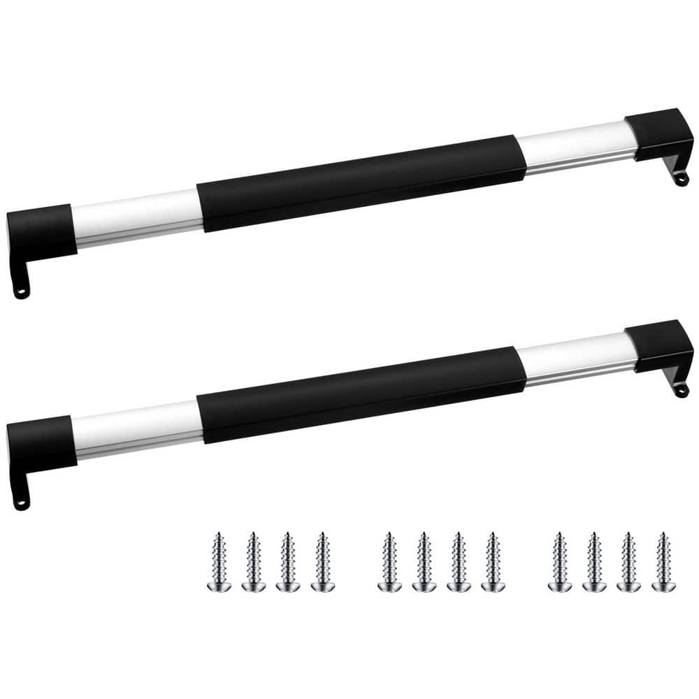 21-5/8 in. to 28-5/8 in. Adjustable RV Screen Door Cross Bar Handle with Sturdy and Secure Non-Slip Grip, Black (2-Pack) price history on PriceWatchPro