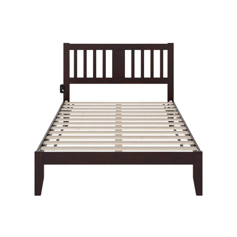 AFI Tahoe Espresso Full Solid Wood Platform Bed AG8910031 - The Home Depot