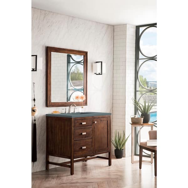 Addison 35.9 in. W x 23.4 in.D x 34.5 in. H Single Vanity in without Top Mid Century Acacia