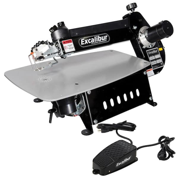 Excalibur 120-Volt 21 in. Tilting Head Scroll Saw with Foot Switch
