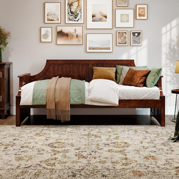 Cambridge Walnut Twin Solid Wood Daybed