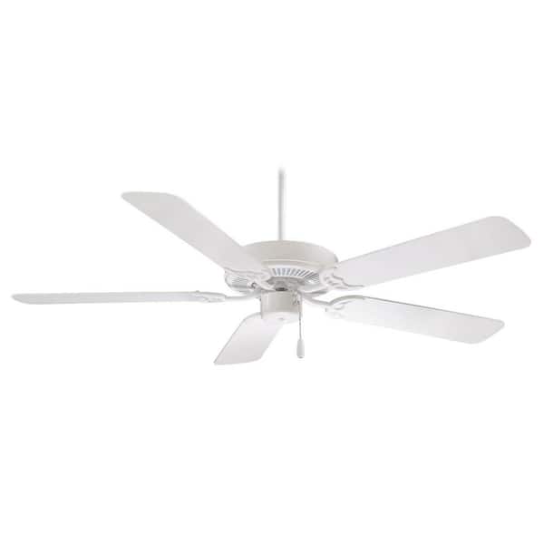 Contractor 52 in. Indoor White Ceiling Fan