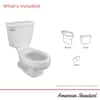 American Standard Baby Devoro Tank – 1.28 GPF High-Efficiency Toilet Tank, 10-Inch Rough-In, White, Round Front, Chrome Trip Lever, Speed Connect System