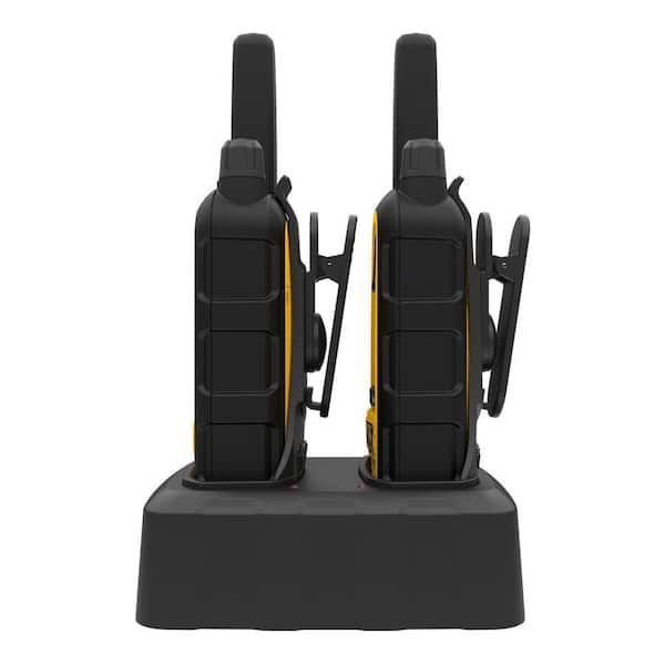 DEWALT DXFRS300 Heavy-Duty 1-Watt Walkie Talkie and Headset Bundle (4-Pack)  2DXFRS300-SV1 - The Home Depot