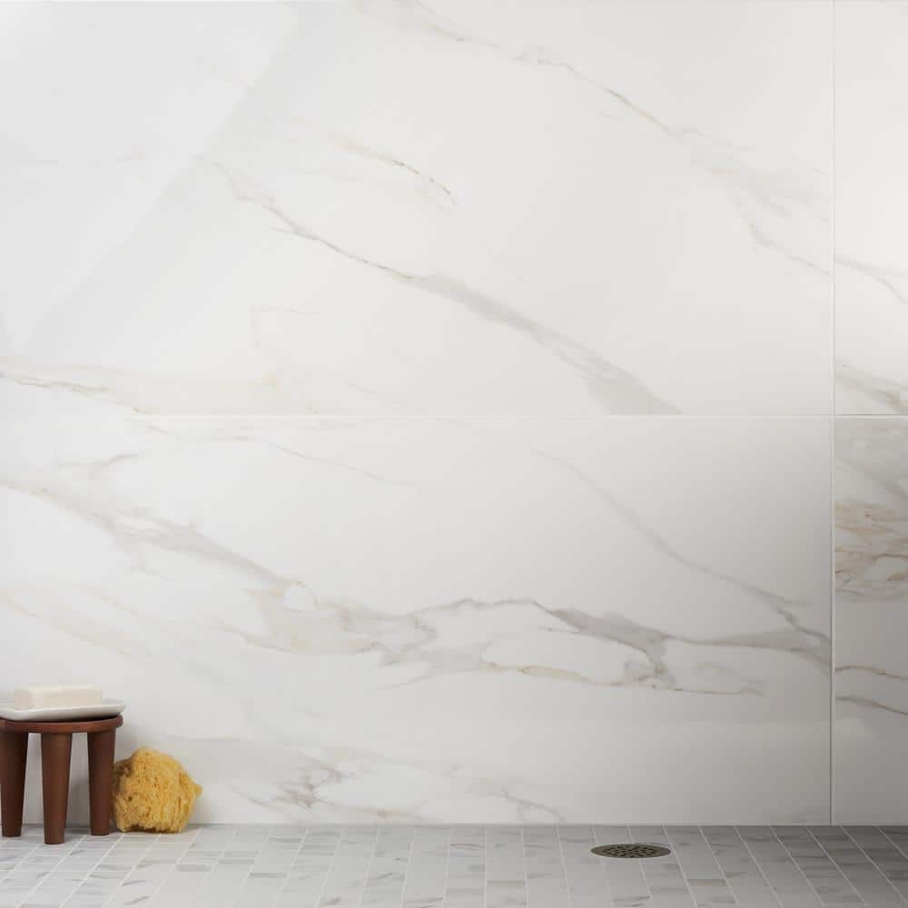 Aurora Gold 24'' x 48'' Polished Porcelain Tile