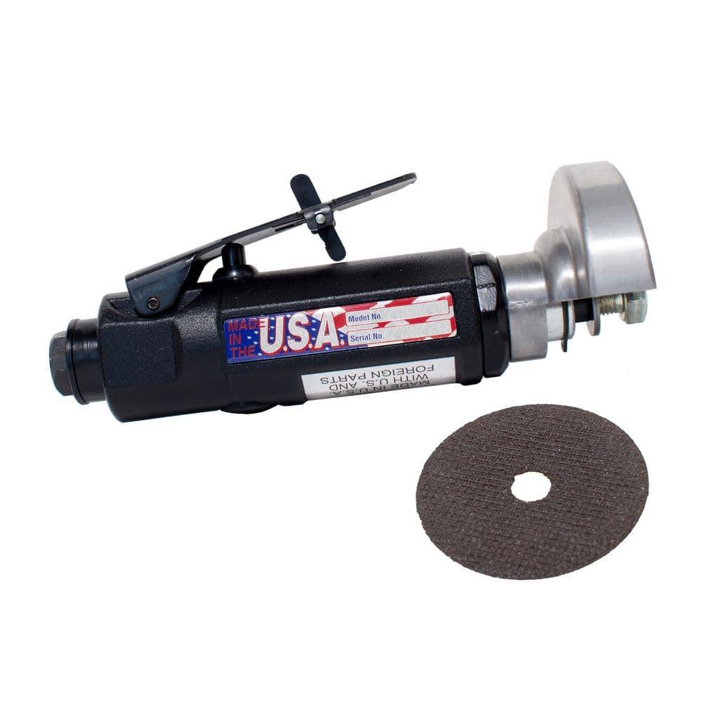 St. Louis Pneumatic 2.5 in. Cut Off Grinder with Wheel SLP82028 The Home Depot