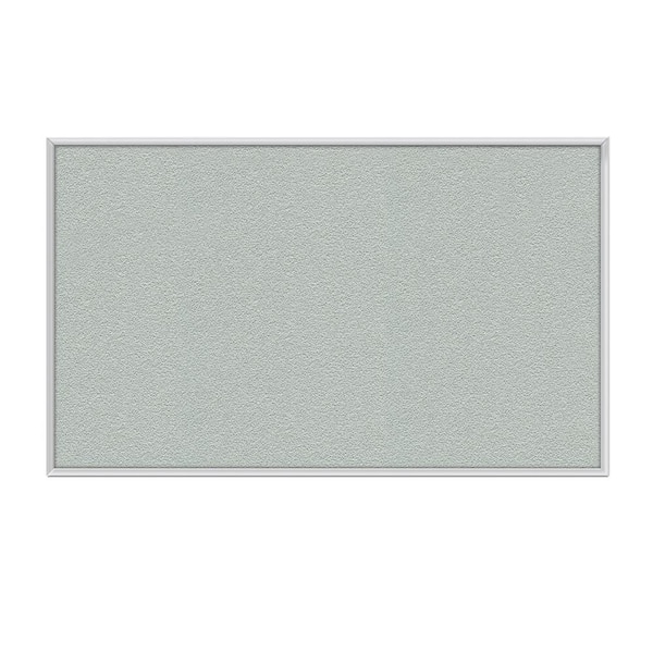 ghent 2 x 3 ft. Vinyl Bulletin Board, Satin Aluminum Frame, Silver