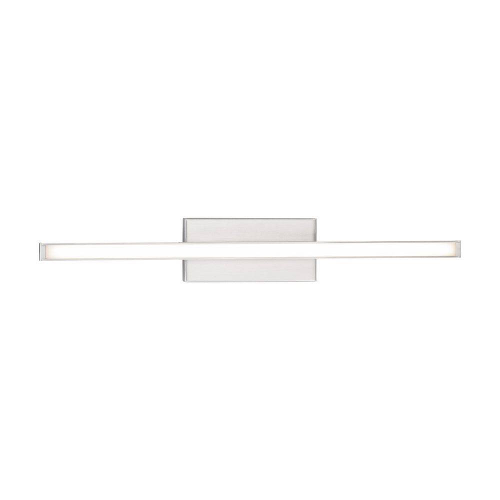 Parallax 18" Brushed Nickel Minimalist LED Vanity Light