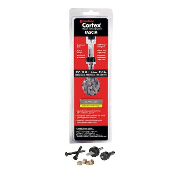 Cortex 1-3/4 in. Fascia Screws - Lineage Island Mist FMCTXF-TX50LNLM