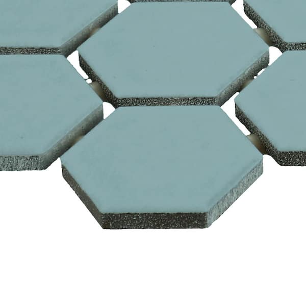 Marazzi Artezen Classic Blue 12 in. x 10 in. Glossy Ceramic