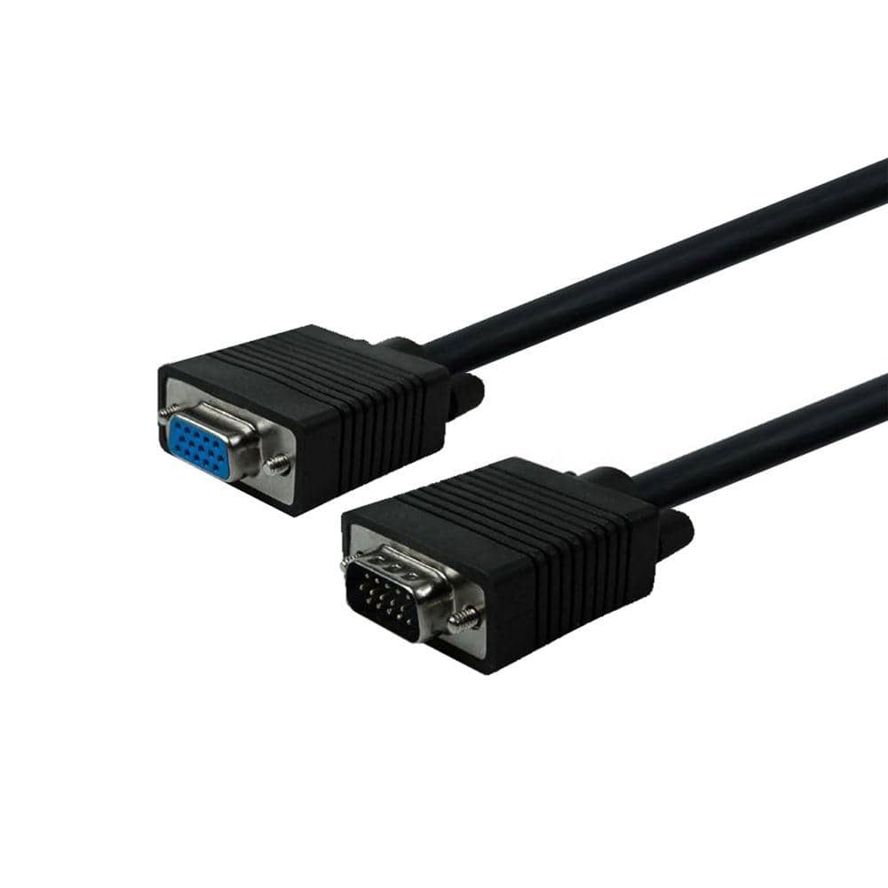 HeavyDuty VGA Cable 10ft Male to Male SVGA Monitor Cord for Computer 1080p  Video