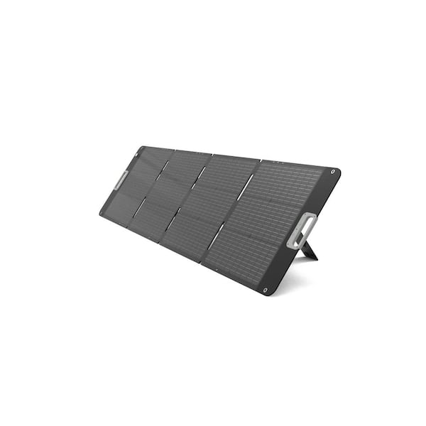 200-Watt Monocrystalline Folding Solar Panel with Included Stands
