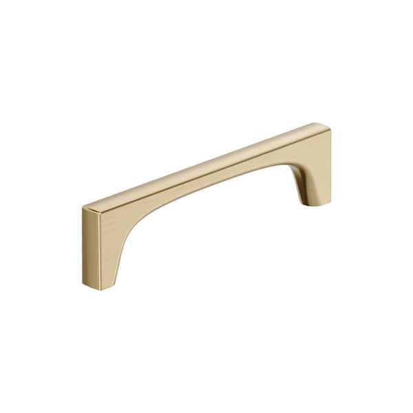 Merced 5-1/16 in. (128mm) Center-to-Center Golden Champagne Bar Cabinet Pull