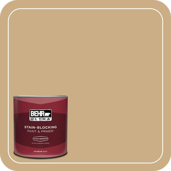BEHR ULTRA 1 qt. #MQ2-13 Harvest Home Extra Durable Flat Interior Paint & Primer