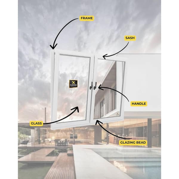 PX 72 in. x 48 in. Right-Handed, Low-E, Triple-Pane