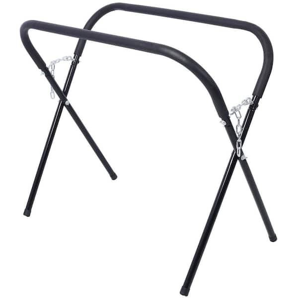 38.7 in. W x 16.7 in. D Adjustable Height Depth Black Steel Workbench Table for Bumpers Fenders Doors, 750 lbs. Capacity