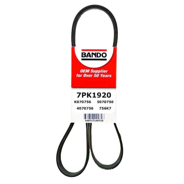 Bando Rib Ace Precision Engineered V-Ribbed Belt - Water Pump, Alternator, Air Conditioning and Power Steering