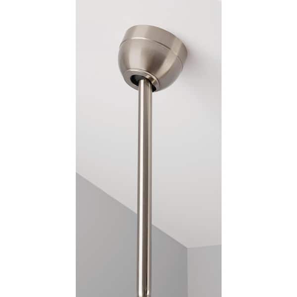 45-Degree Brushed Nickel Ceiling Fan Canopy Kit