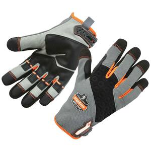 ProFlex 820 Medium Gray High Abrasion Handling Work Gloves