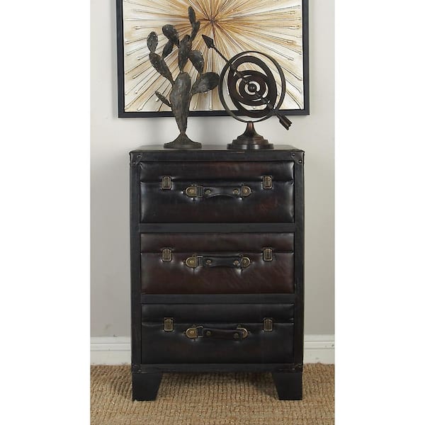 Chest with decorated drawers and upholstered seat - Mobili Rebecca