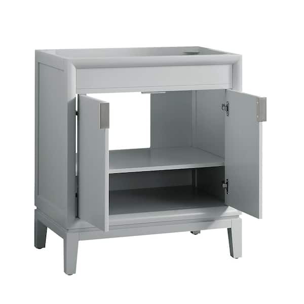Avanity Emma 30-in Dove Gray Bathroom Vanity Cabinet Avanity Emma 30-in Dove Gray Bathroom Vanity Cabinet