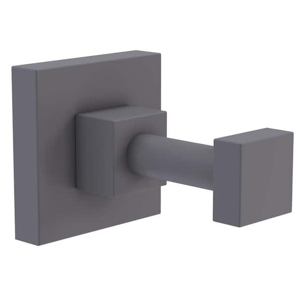 Allied Brass Argo Robe Hook in Matte Gray