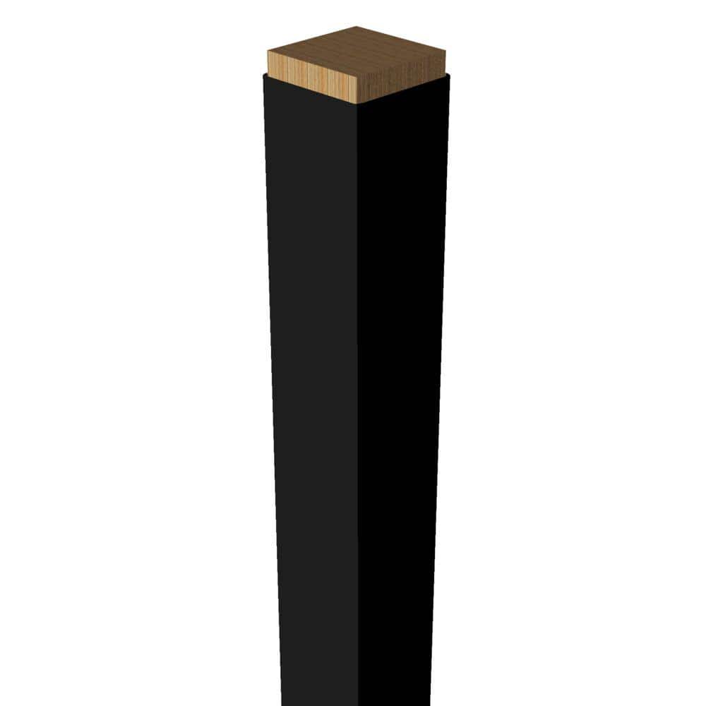 VersaRail 4.25 in. x 4.25 in. x 45 in. Matte Black Aluminum Rail Post Sleeve price history on PriceWatchPro