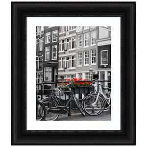 Parlor Black Picture Frame Opening Size 24 x 20 in. (Matted To 16 x 20 in.)