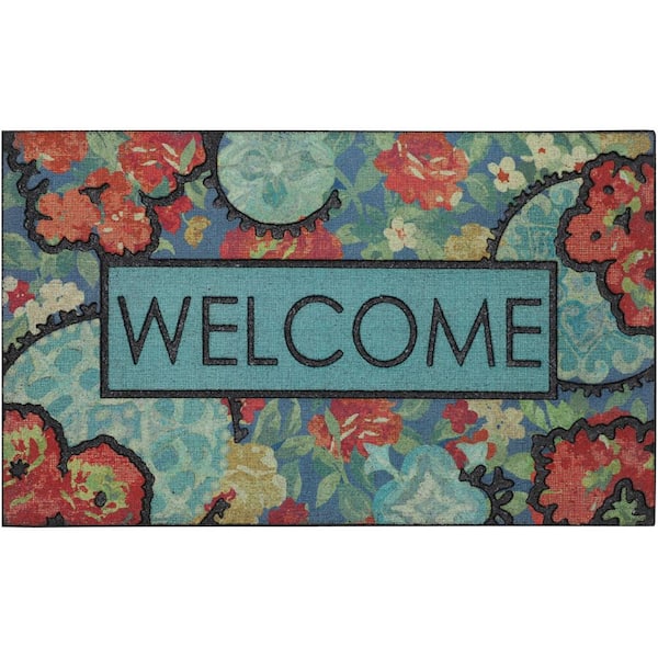 Mohawk Home Ethereal Floral 18 in. x 30 in. Doorscapes Mat