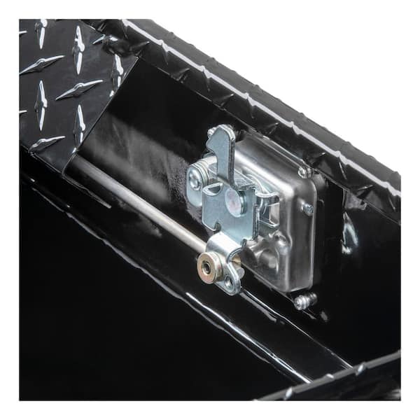 UWS Gloss Black Aluminum 72 in. Truck Tool Box with Low Profile