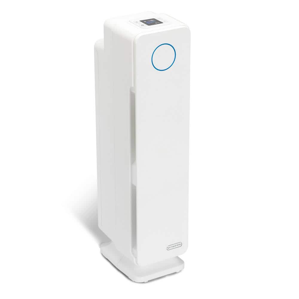 870 sq. ft. HEPA 5-Speed Tower Air Purifier 28 in. in White for Home, UV-C, Wildfire Smoke, Dust, Odors, Allergens price history on PriceWatchPro