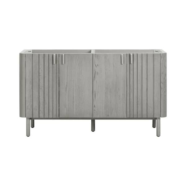Avanity Blakely 60 in. W x 21 in. D x 34 in. H Bath Vanity Cabinet without Top in Gray Oak Finish