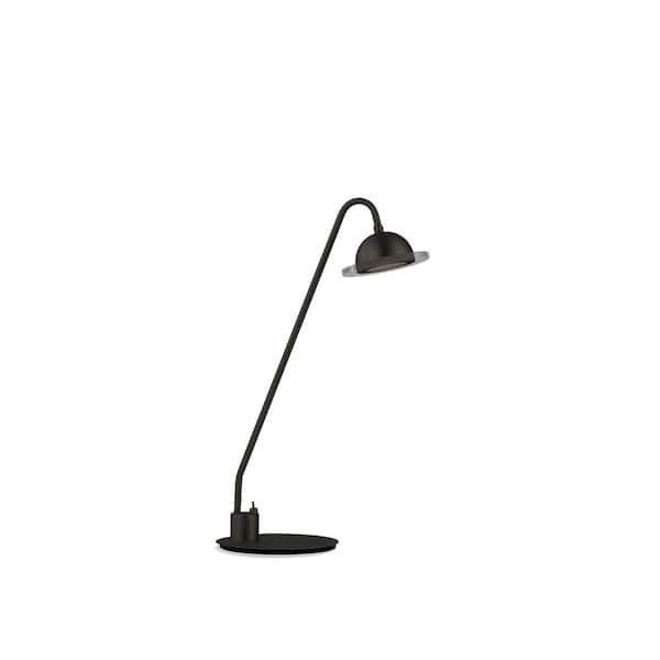NOVA of California Laurel 20 in. Matte Black Accent Table Lamp