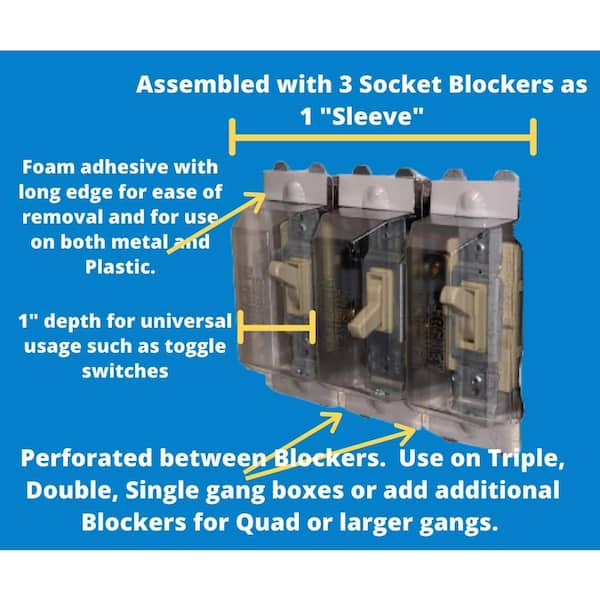 Socket Covers - 6 Pack - Home Store + More