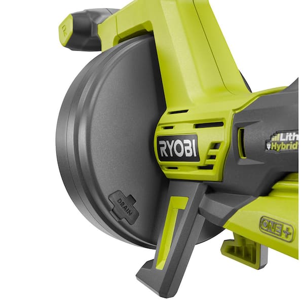 Ryobi One+ 18V Hybrid Drain Auger (Tool Only) with Auger Grease Cutter and Bulb Tip Kit