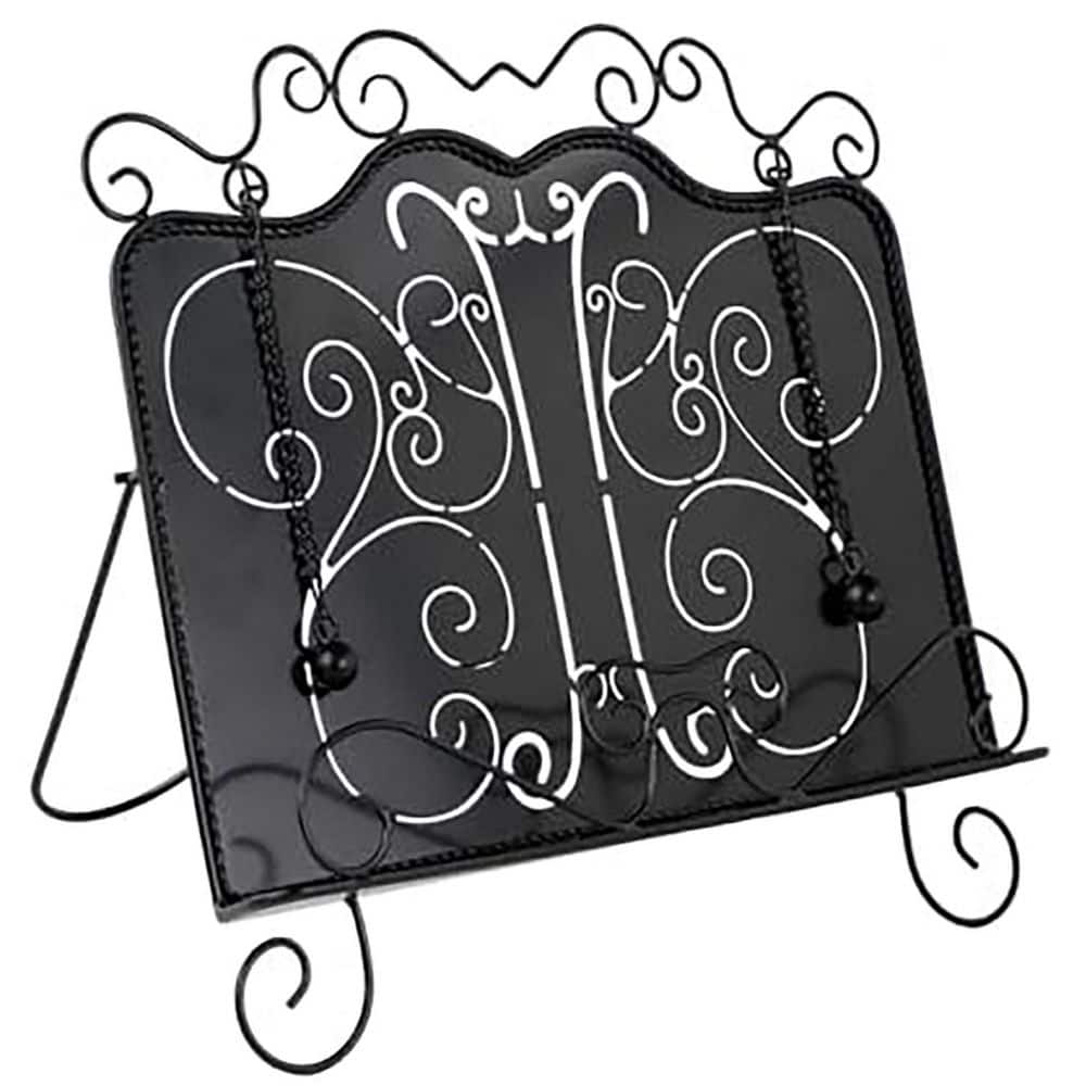Black Metal Vintage Decorative Recipe Holder with Hollow Out Butterfly Design for Kitchen and Home Gift price history on PriceWatchPro