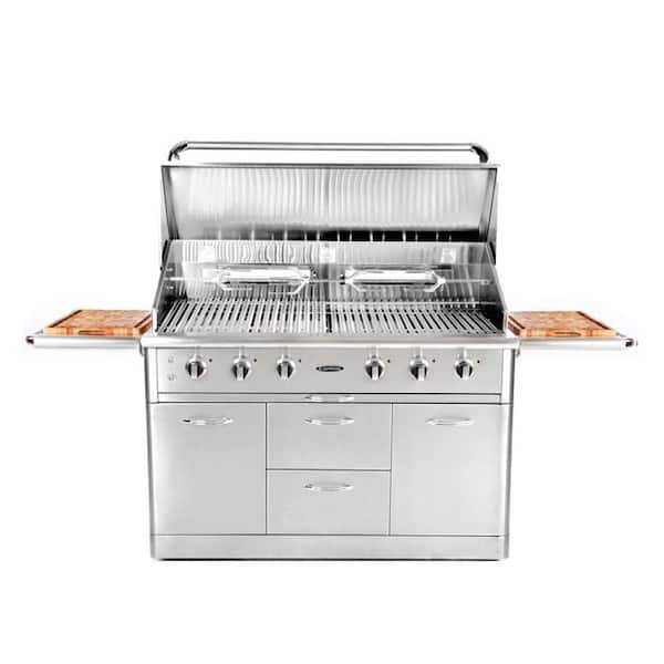 Capital Precision 6-Burner Stainless Steel Natural Gas Grill