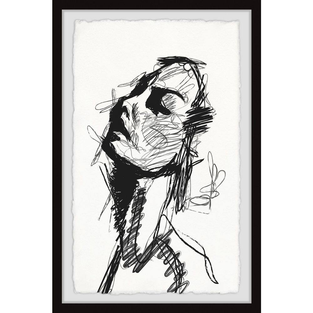 Learn to Love by Marmont Hill Framed People Art Print 45 in. x 30 in.