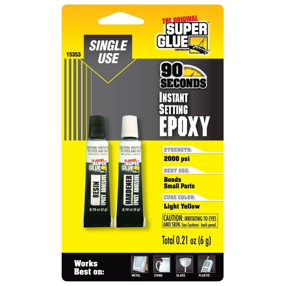 Super Glue 0.21oz. Instant Setting Single Use Epoxy (12Pack)15353
