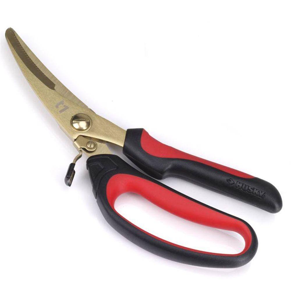 Husky 9-1/2 in. Multi-Purpose Utility Scissor 010-040-HKY - The Home Depot