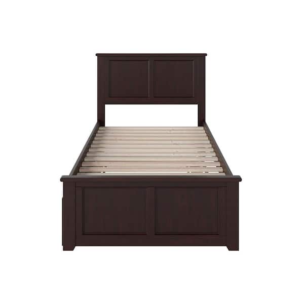 Afi Madison Twin Platform Bed With, Pottery Barn Twin Sleigh Trundle Bed