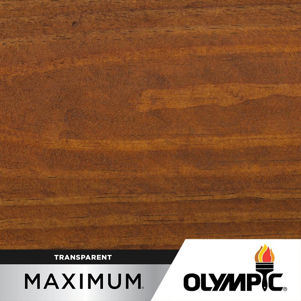 Olympic Maximum 5 gal. Canyon Brown Exterior Stain and Sealant in One Low  VOC 56505A-05 - The Home Depot